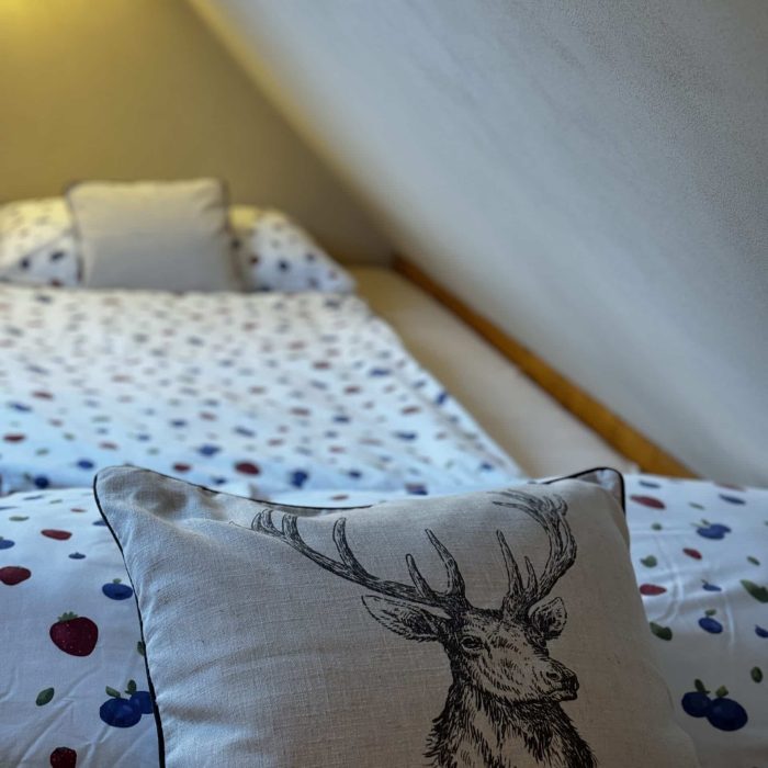 Podkroví - povlečení s jelenem