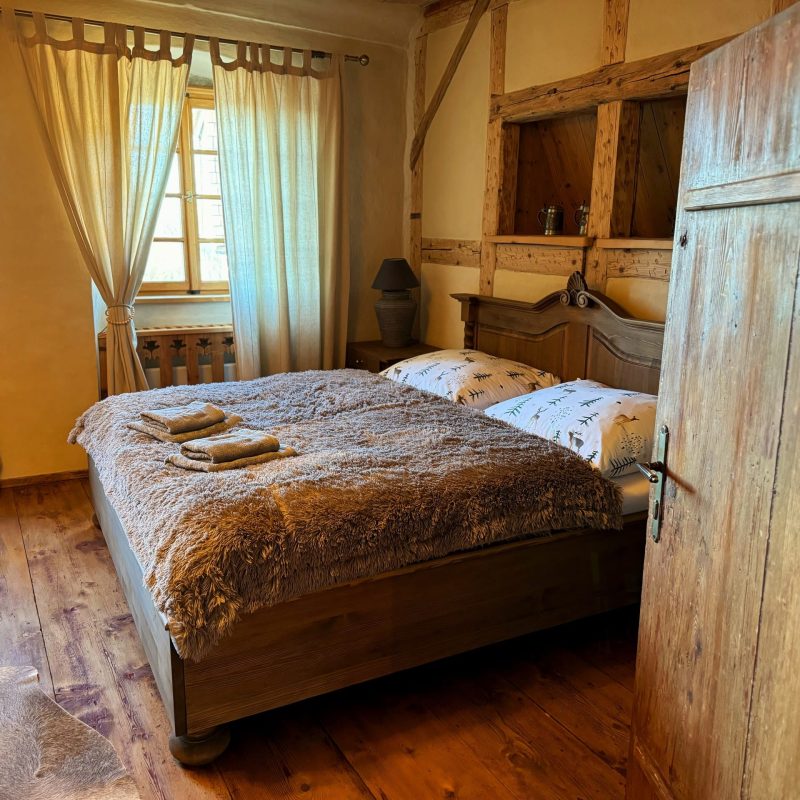 Rustikální pokoj v Pohádkové roubence